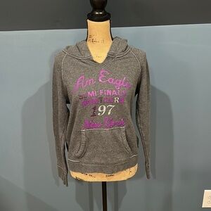 American eagle distressed hoodie size medium women’s